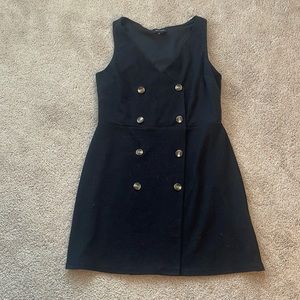 Cute faux buttoned dress 90s style